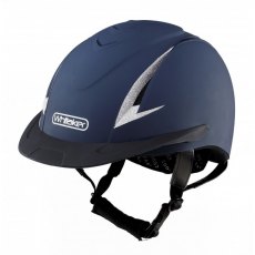 Whitaker New Rider Generation Sparkle Helmet Navy/silver