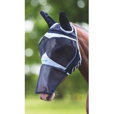 Shires Flyguard Pro Fine Mesh Fly Mask With Ears & Nose
