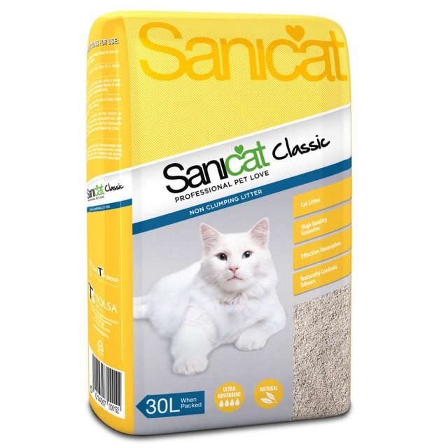 Sanicat Cat Litter Classic 30l