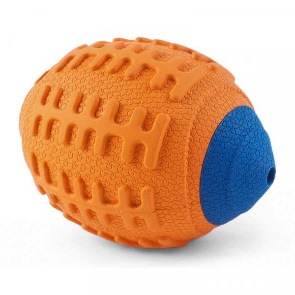 Zoon Zoon 9cm Squeaky Rugger - Rubber