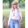 Feathers Country  Feathers Country Ladies Pink Thornton Oxford Shirt