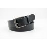 Oxford Leathercraft Charles Smith 40mm Leather Belt With Gun Metal Buckle