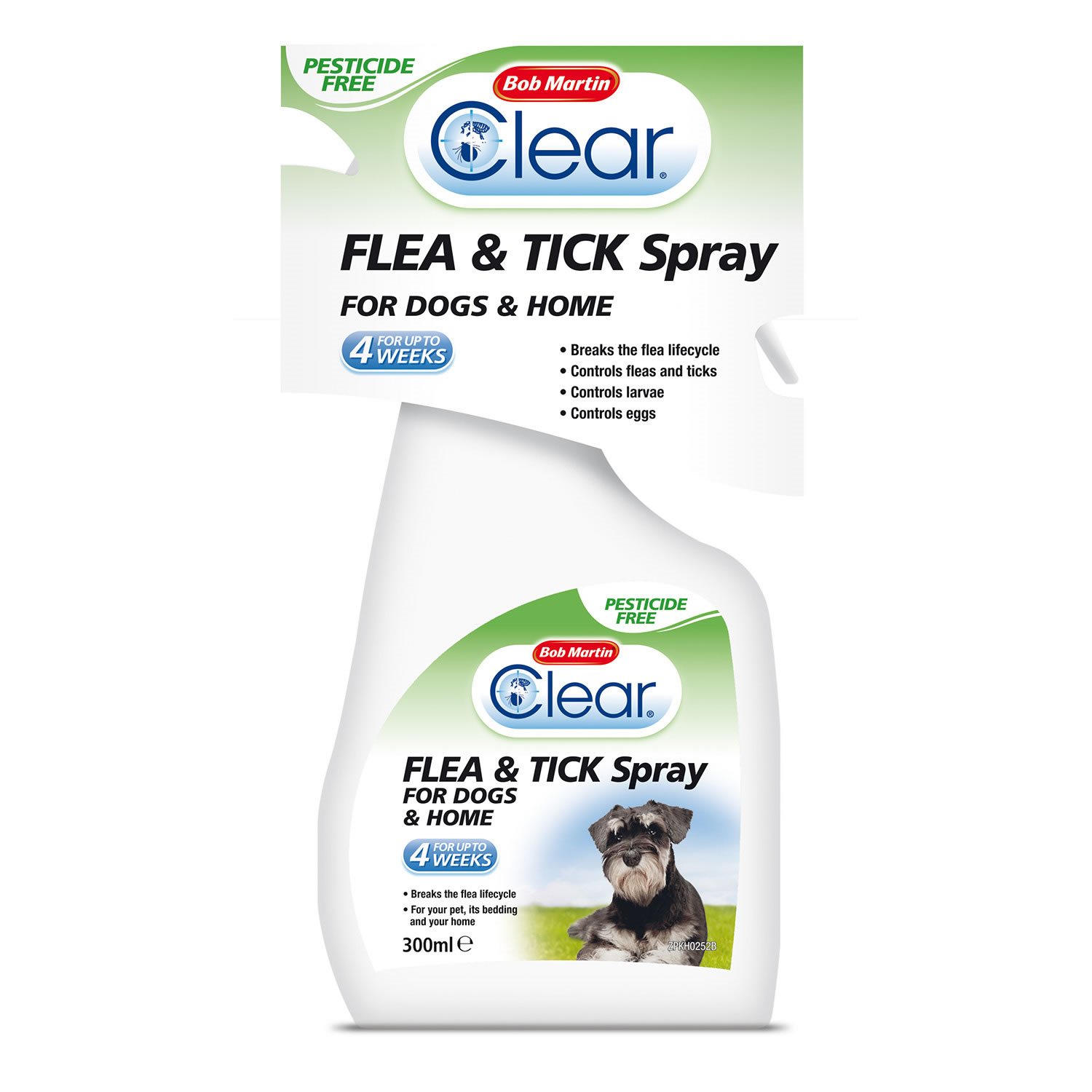 B/M Fleaclear Flea Spray Cat& Home 300Ml Tesco Groceries