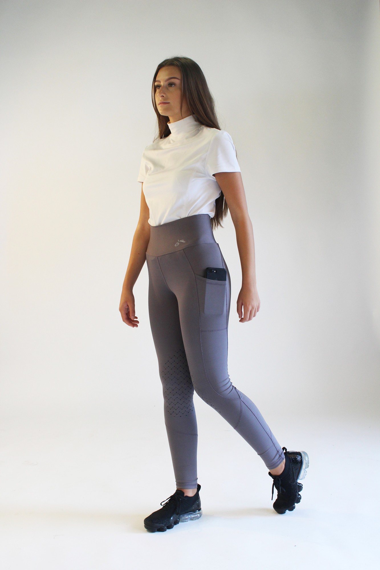 Gallop High Waisted Pocket Riding Tights Robinsons Equestrian
