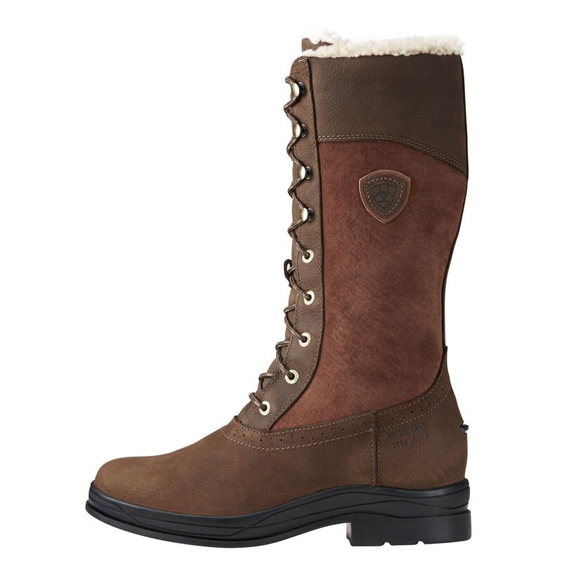 Bottes ARIAT Wythburn H2o Pour Femme - Imperméables Et Chaudes, Style Java