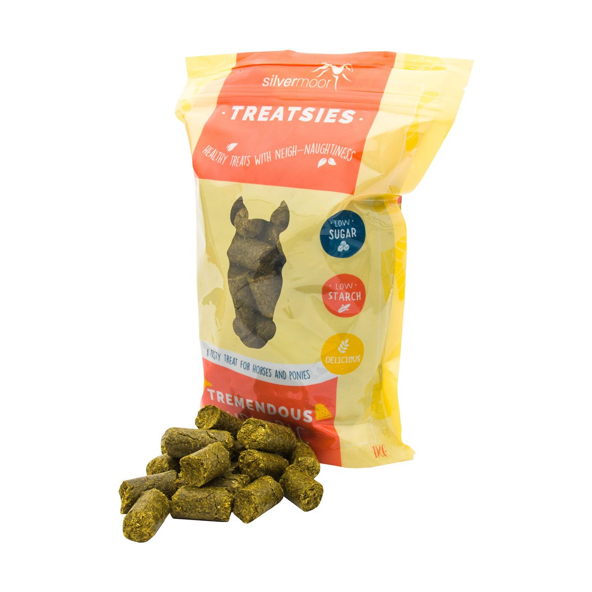 Silvermoor Treatsies Turmeric Horse Treats 1kg Robinsons Equestrian
