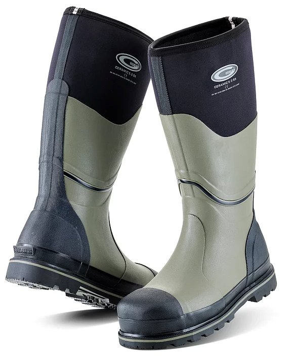GRUB'S CERAMIC SAFETY WELLINGTON BOOT 