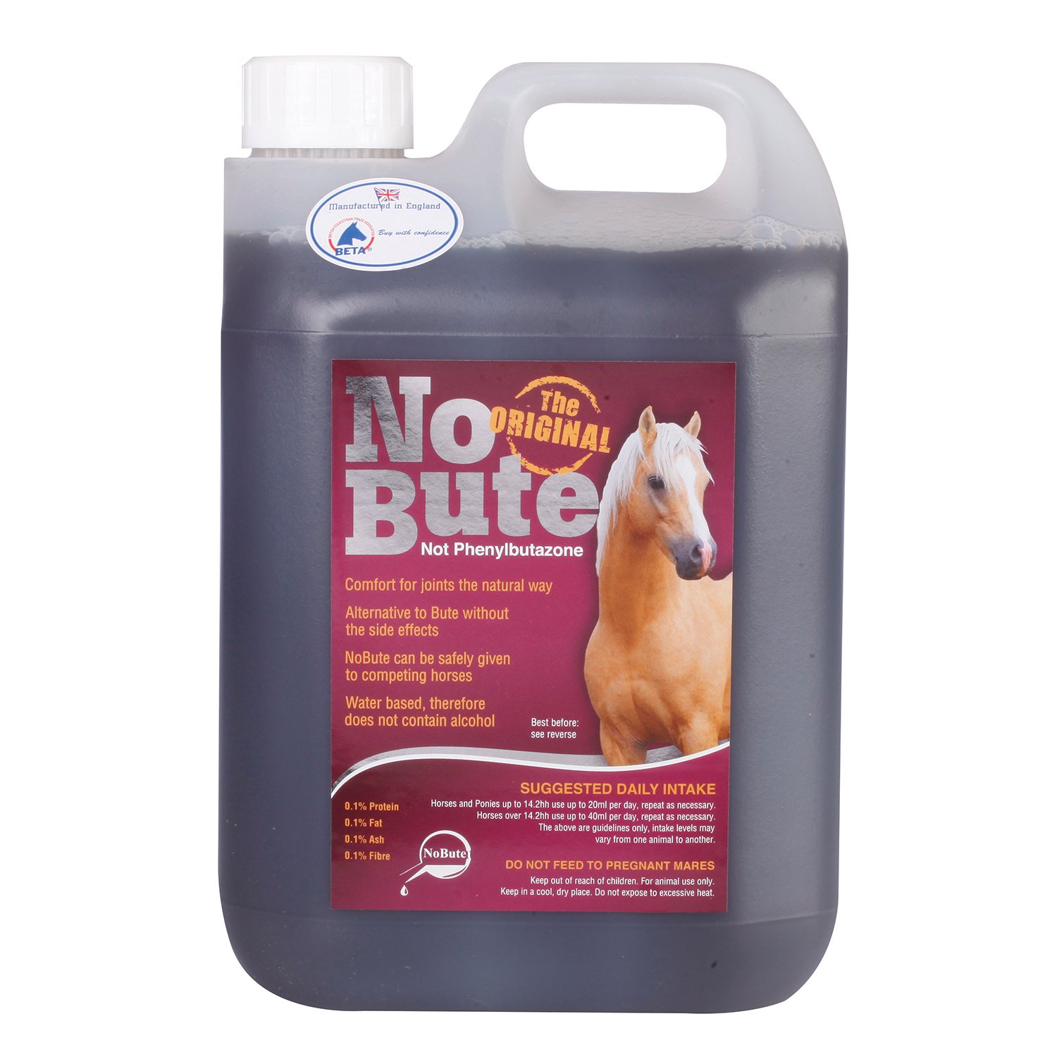 No Bute 2.5l Robinsons Equestrian
