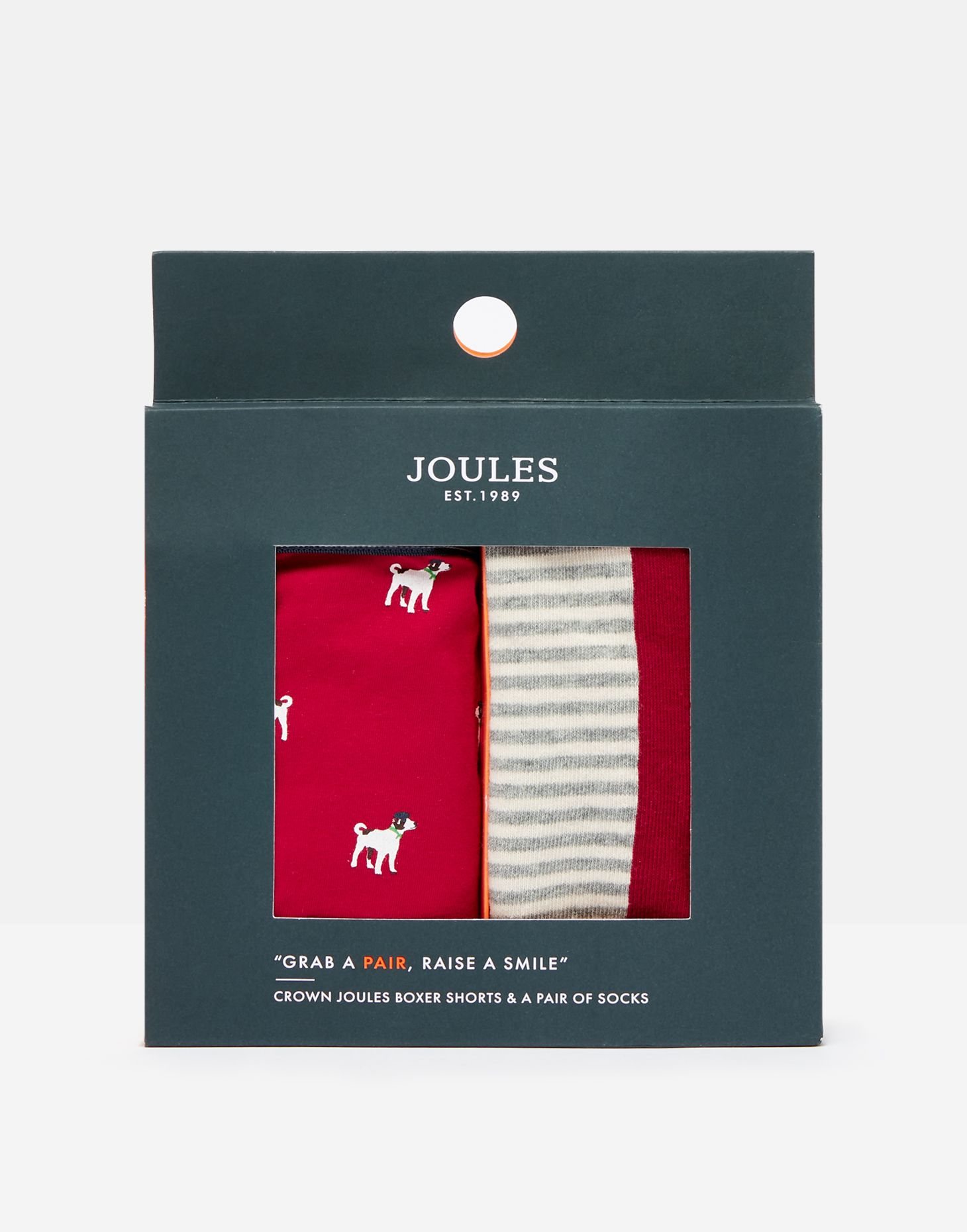 Joules Put A Sock In It Sock & Boxer Gift Set Robinsons Equestrian