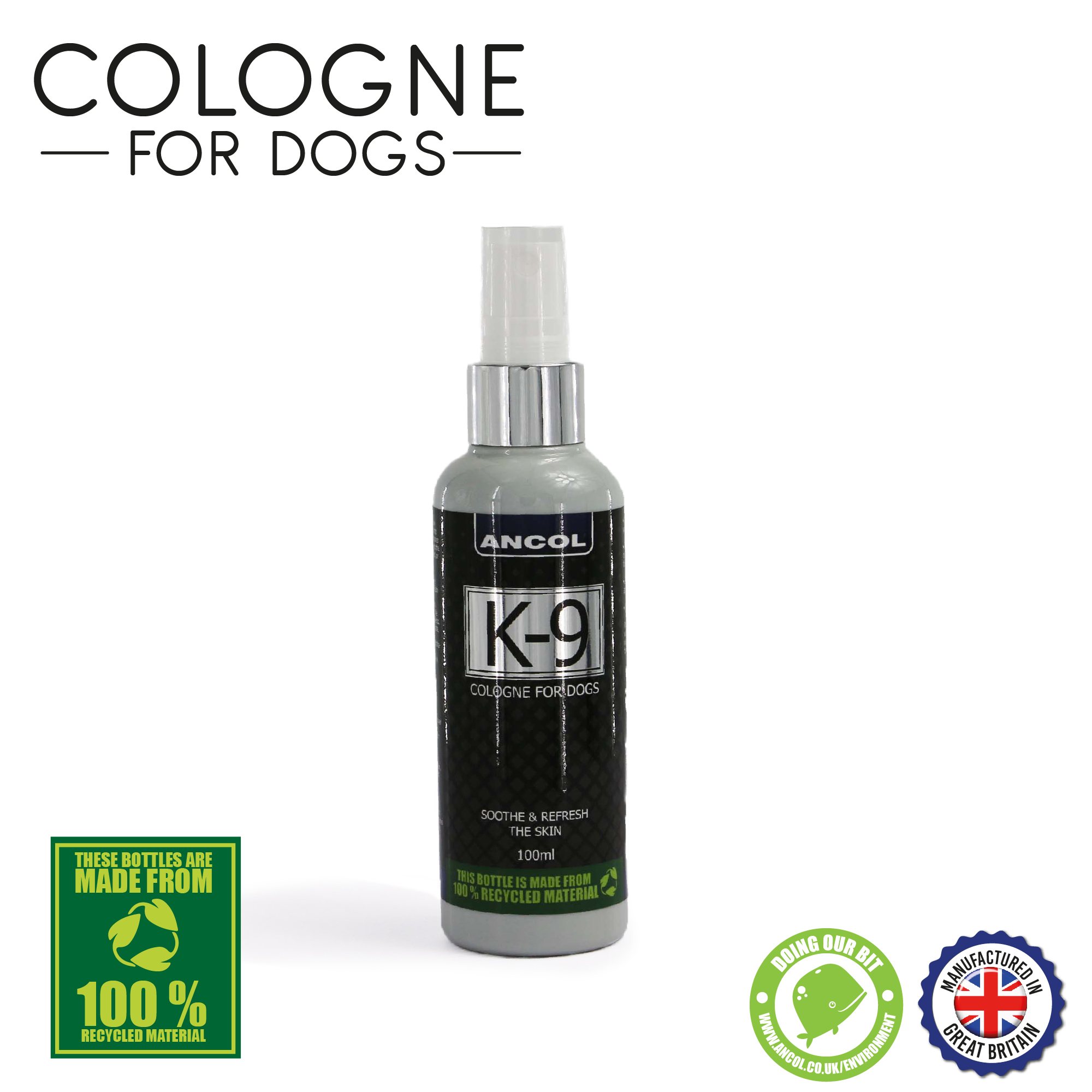 Ancol Dog Spray Ancol Baby Powder BB Cologne And Ted Barker K9 Dog