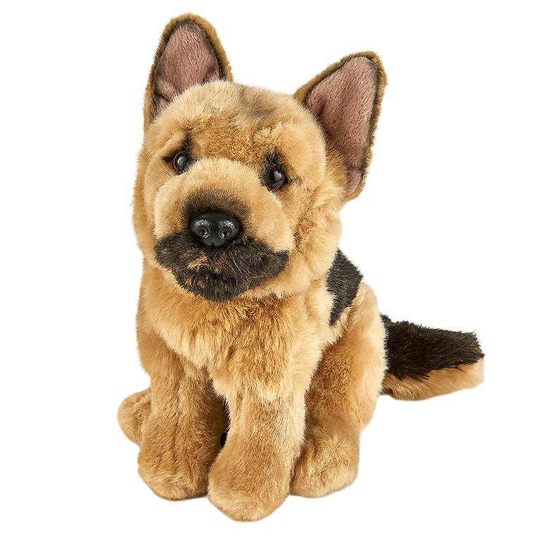 Living Nature German Shepherd Soft Toy 20cm