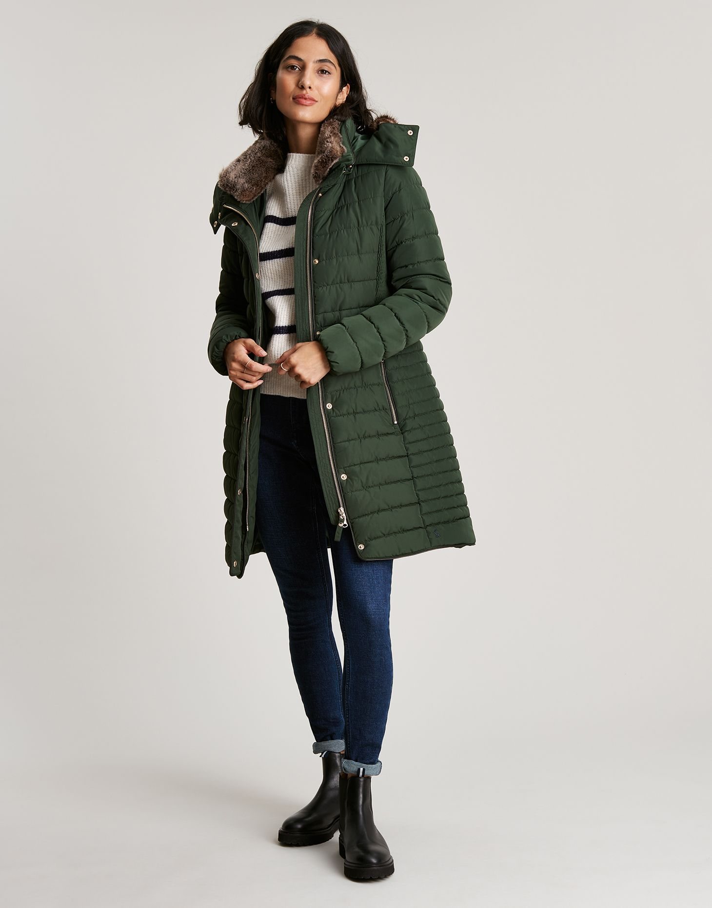 Veste Équestre Verte Joules Mary King – Taille UK8 / EUXS – État Excellent