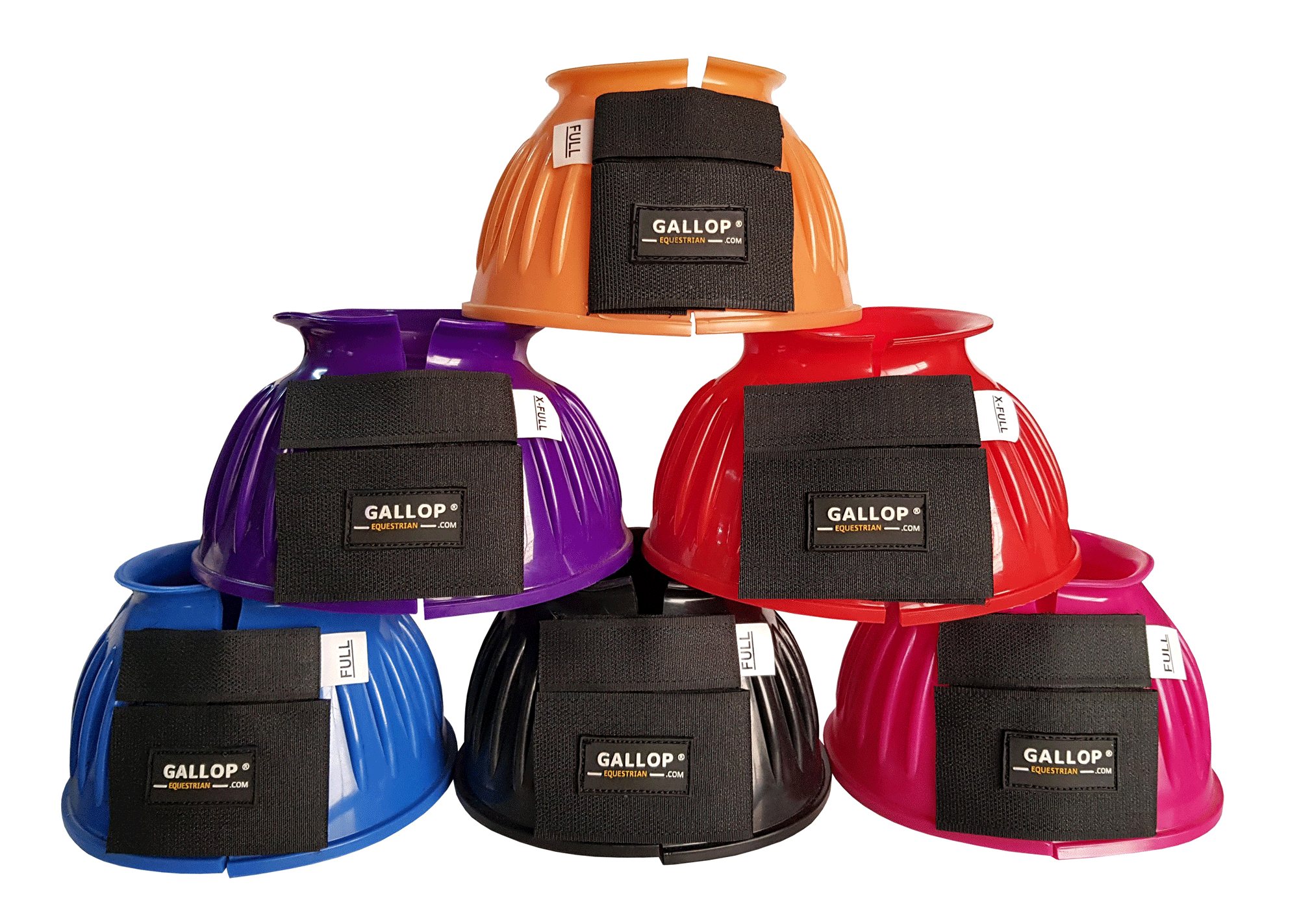 Gallop Double Taped Pvc Ribbed Over Reach Boots Robinsons Equestrian