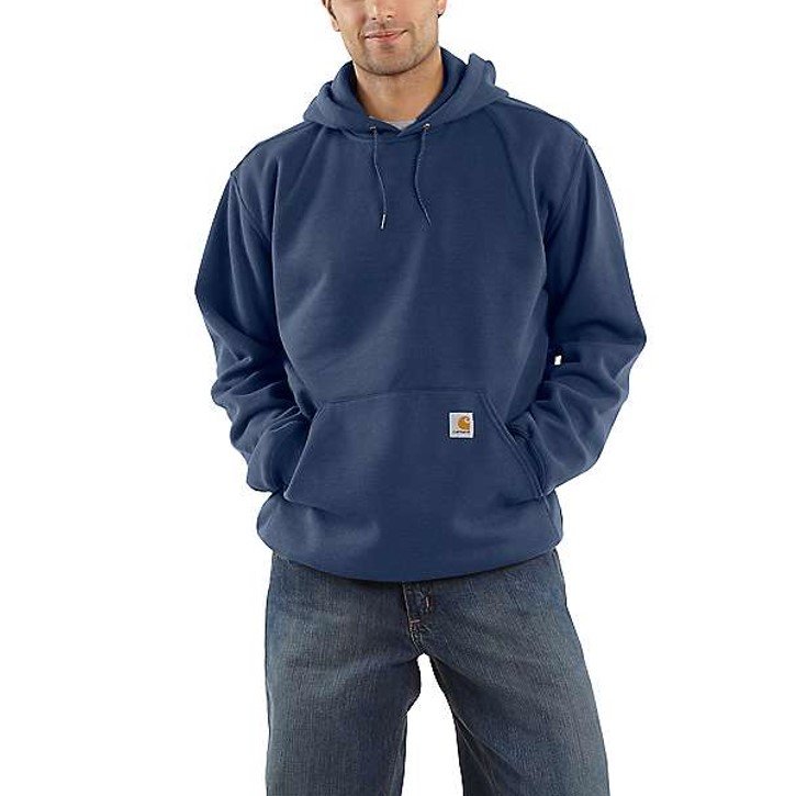 Carhartt Loose Fit Pullover Hoodie, Men's Size L, Long Sleeve cotton black type Vintage Second Hand