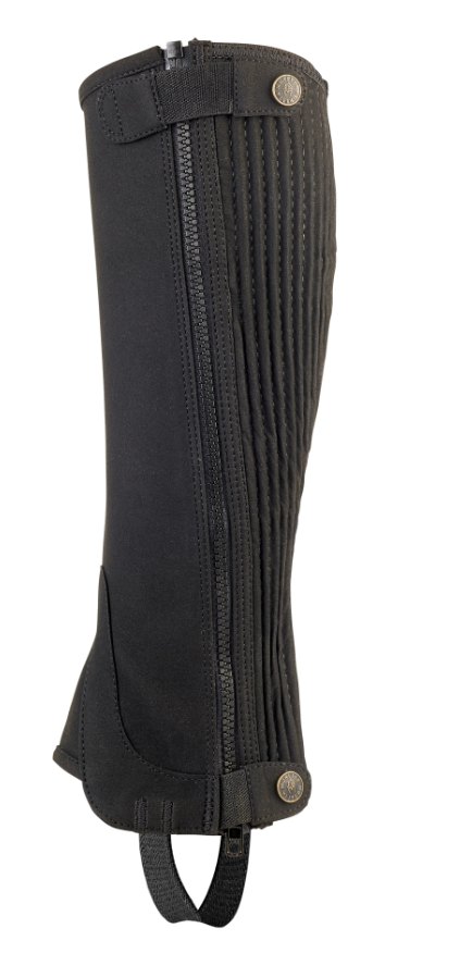 Demi-chaps Shires Moretta – Marron, Adulte Extra Petit, Daim, Neufs