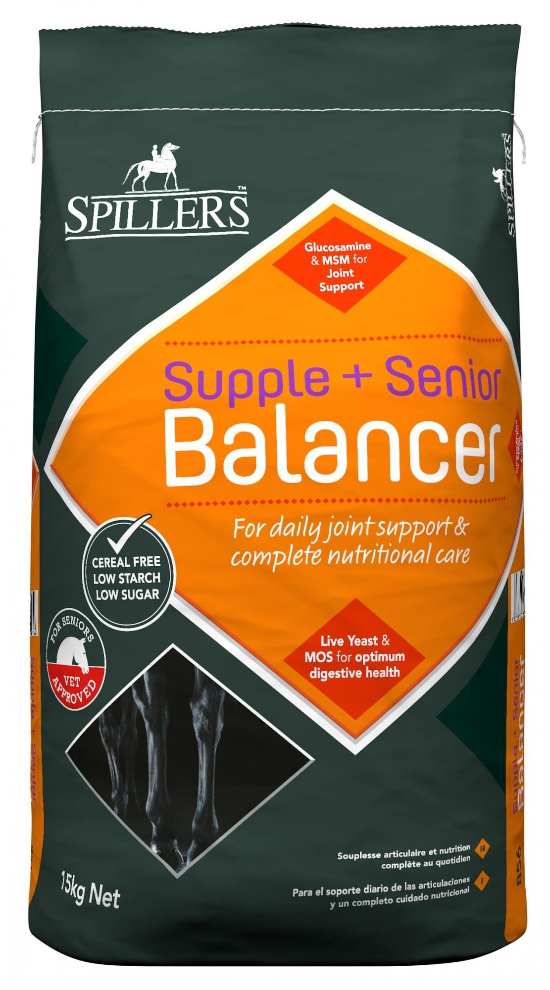 Spillers Supple Senior Horse Feed Balancer 15kg Robinsons Equestrian spillers-supple-senior-horse-feed-balancer-15kg-robinsons-equestrian
