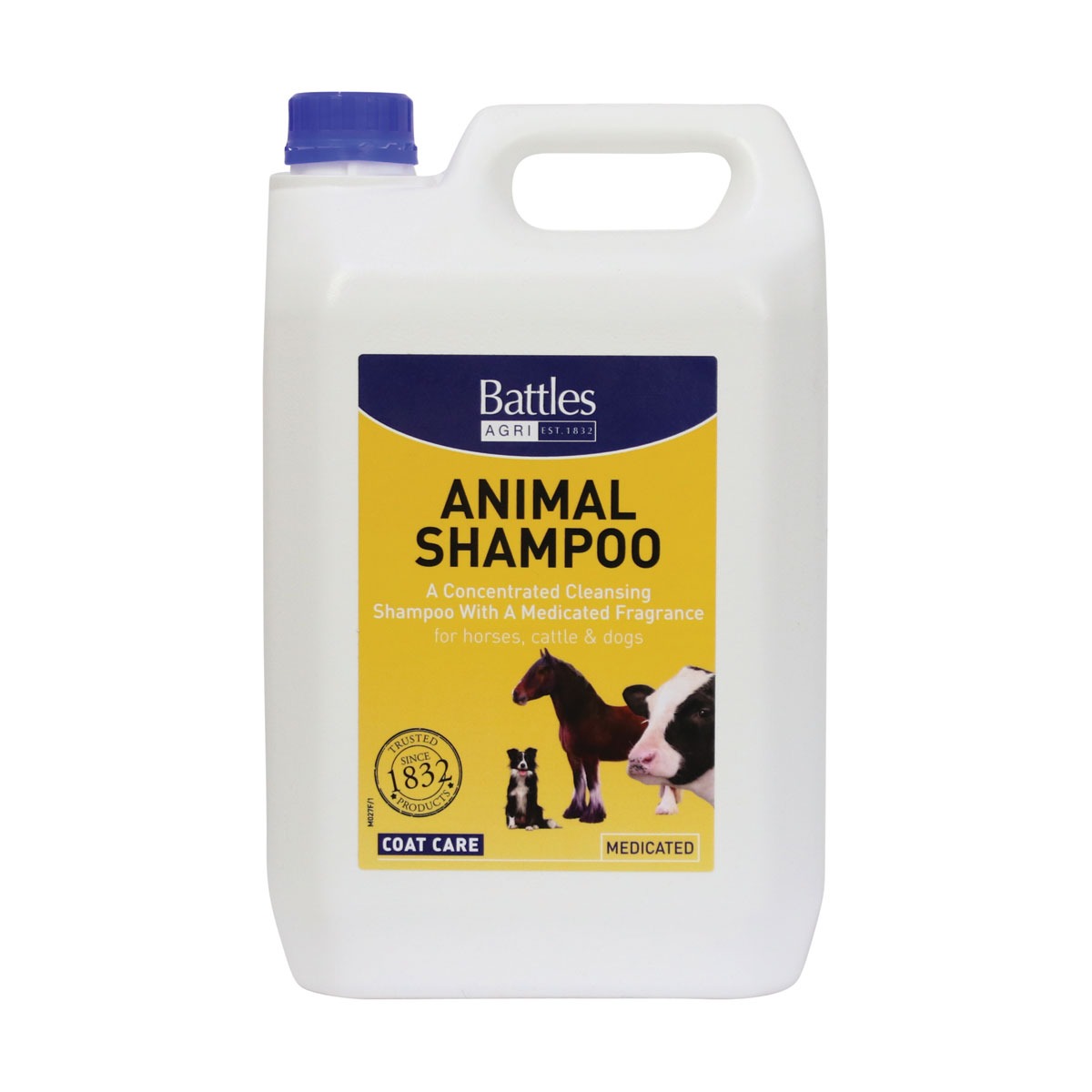 Battles Animal Shampoo 5L Robinsons Equestrian
