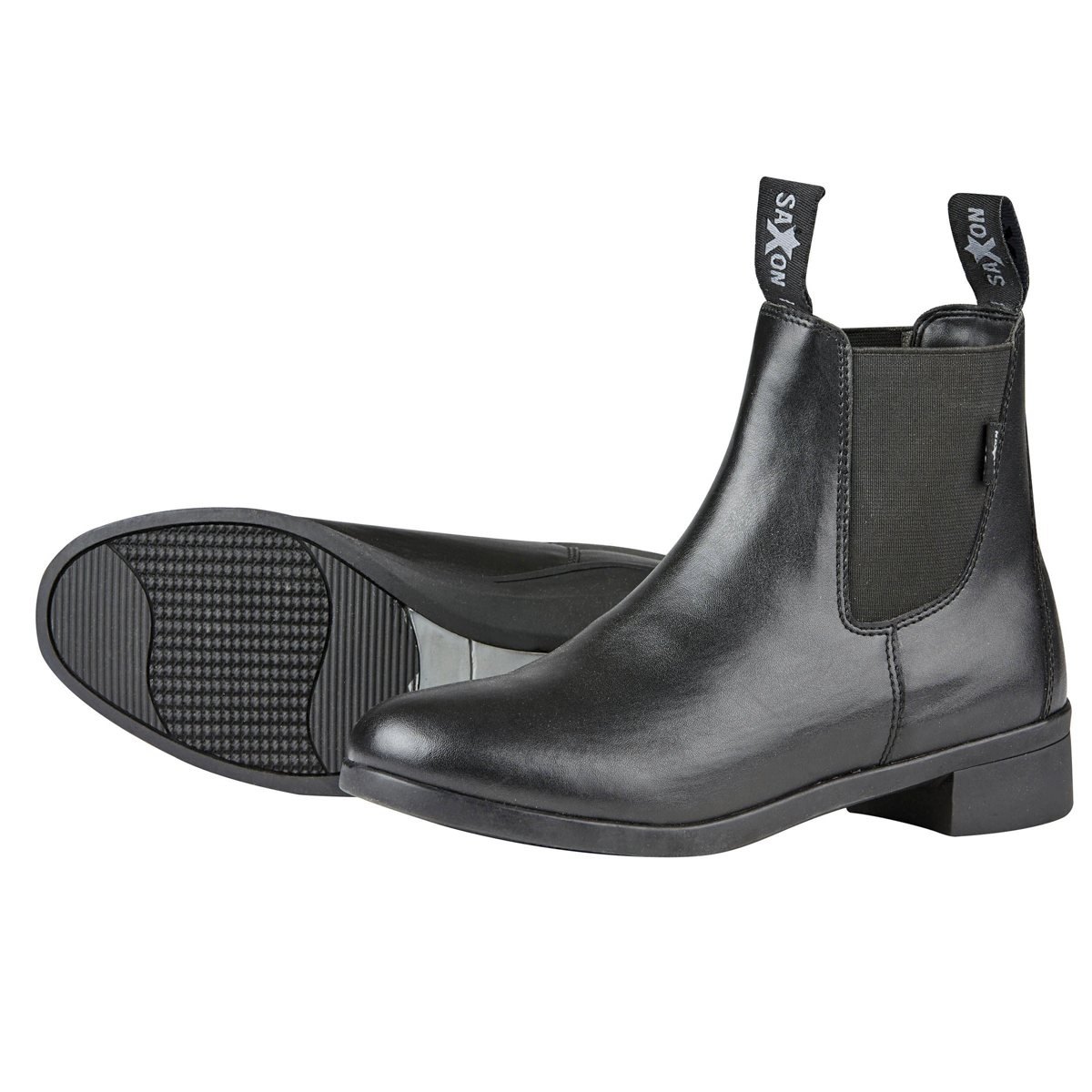 Bottes Paddock équestres Syntovia Dentelle Noires Pour Femme – Saxon – Pointure 9