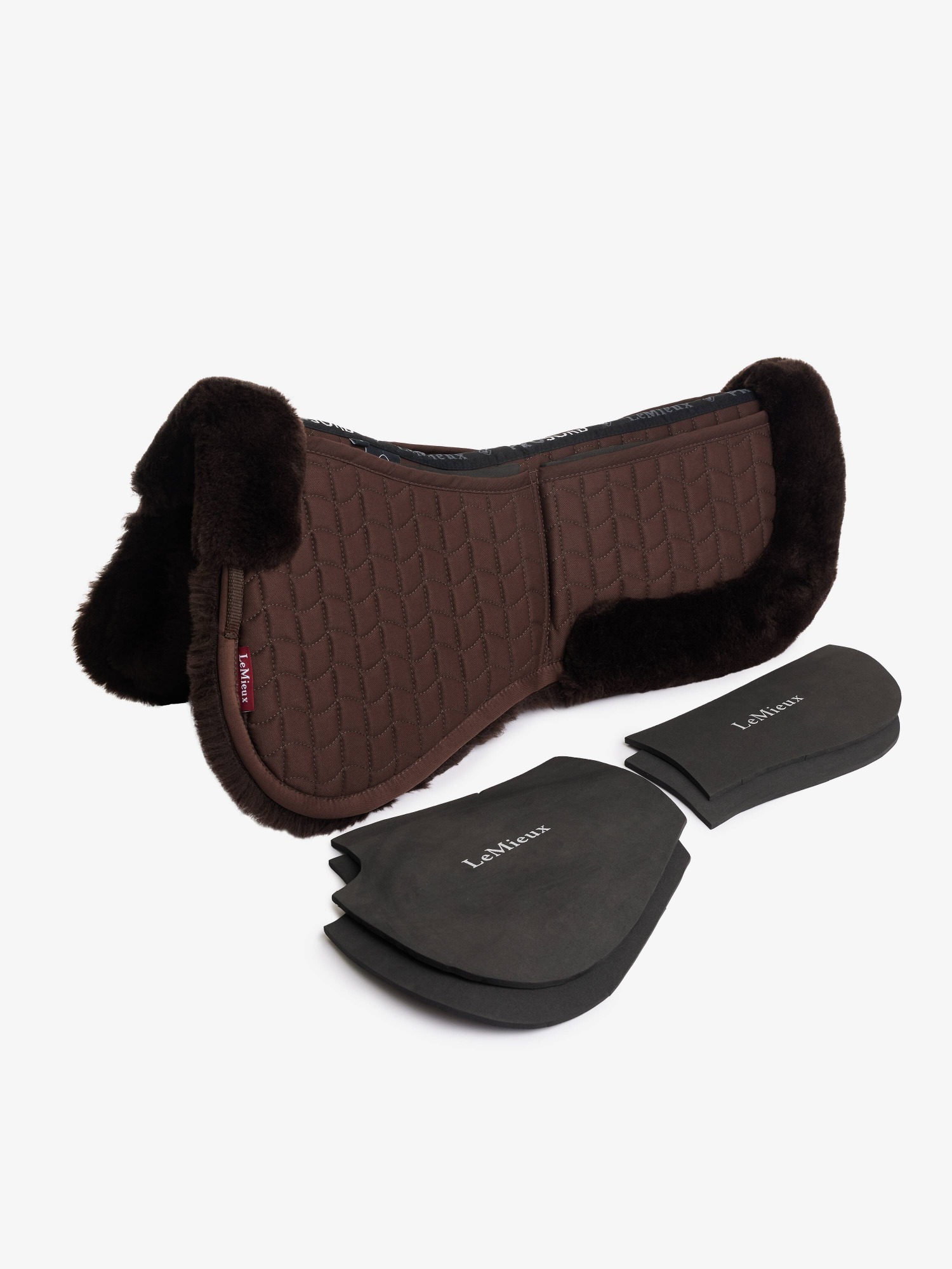 Tapis De Dressage Lemieux En Laine Mérinos Et Coton – Noir – Taille Complète – Occasion