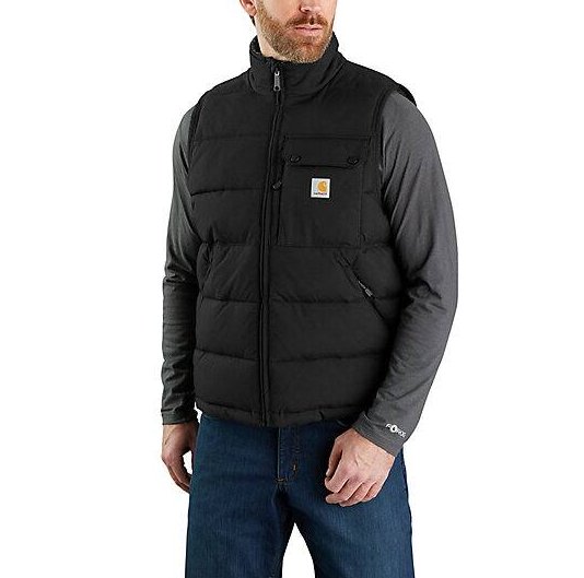 Mens carhartt vest with hood best sale