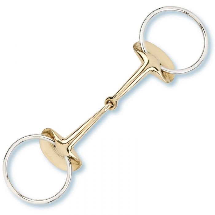 Stubben Golden Wings Snaffle Bit Single Jointed Robinsons Equestrian