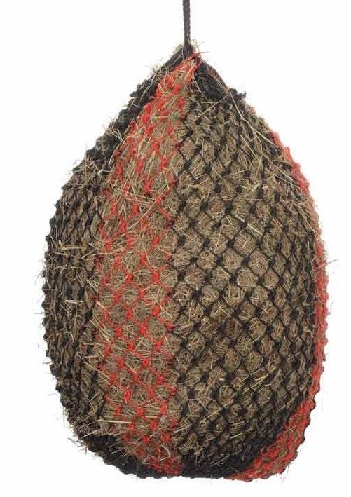 Shires 40 Premium Poly Cord Haynet With 2 Inch Mesh Holes - Blue, Slows Feeding & Reduces Waste