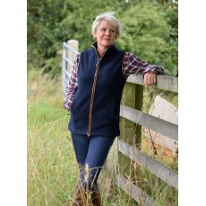 Jack Pyke Countryman Fleece Gilet Ladies Navy