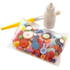 DOTTY BUTTONS ACTIVITY CRAFT PACK HORSE