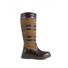 Brogini Dorchester Country Boot Brown Wide Leg