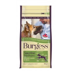 BURGESS SENSITIVE-LAMB/RICE 2KG DOG FOOD