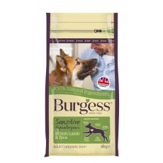 Burgess Sensitive-lamb/rice 2kg Dog Food