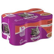 Whiskas Cat Food 6 X 390g Mixed Variety