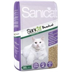 Sanicat Cat Litter Beauticat Wood 30l