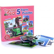 Tractor Ted 5 Farm Puzzle Lotto