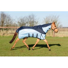 Equestrian King Hybrid Fly Rug Waterproof Back