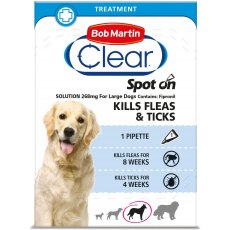 Bob Martin Flea Clear Spot On- Large Dog 1 Tube