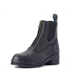 Ariat Heritage Iv Steel Toe Cap Zip Paddock Boots Black