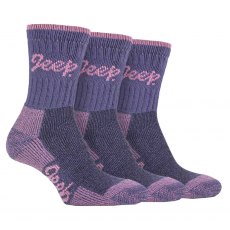 Ladies Jeep Socks Pack Of 3