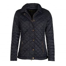 Barbour Quail Quilt Jacket Navy