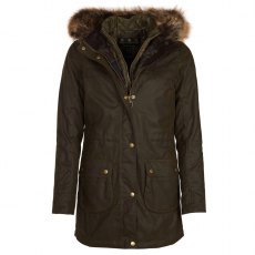 Barbour Dartford Wax Coat Olive