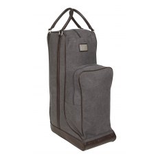 LeMieux Luxury Canvas Boot Bag Grey