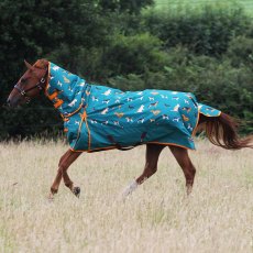 Gallop Trojan 200 Combo Dogs Print Turnout Rug