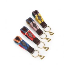 Shires Aubrion Polo Keyring Yellow/green/purple