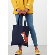 JOULES  LULU NOVELTY CANVAS TOTE BAG