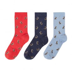 Barbour Rabbit Motif Sock Giftset