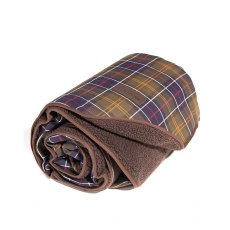 Barbour Dog Blanket Large Brown