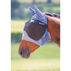 SHIRES DELUXE FLY MASK  WITH EARS