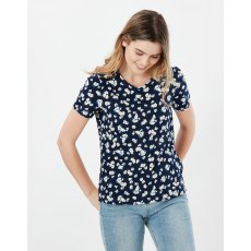 Joules Carley Print Classic Crew Navy Ditsy