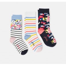 Joules Brilliant Bamboo Socks Set 3pk