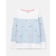 JOULES HARBOUR LONG SLEEVE JERSEY TOP